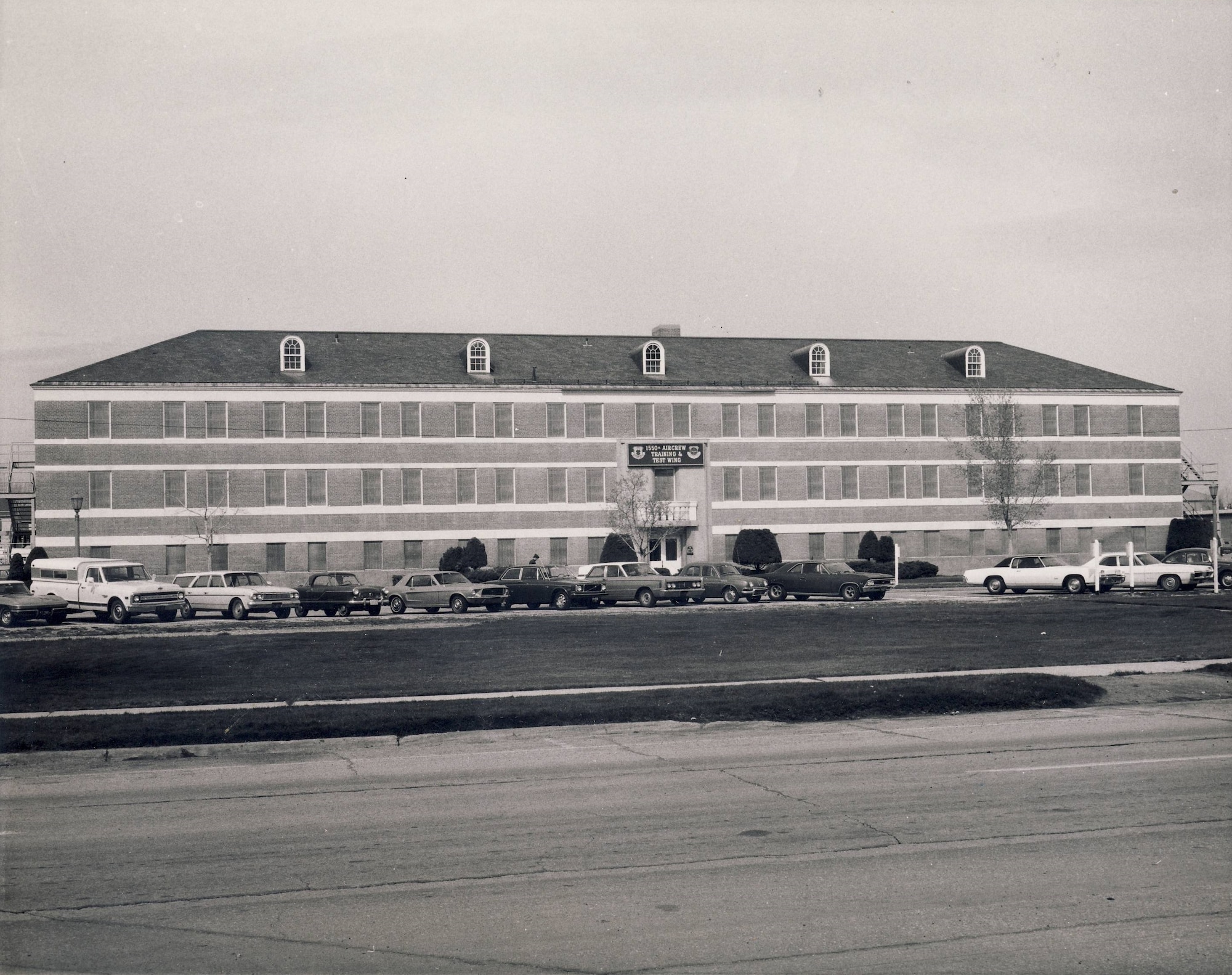 Hill AFB’s Building 120, now headquarters for the 388th and 419th Fighter Wings, housed the 1550th Aircrew Training and Test Wing from April 1971 to March 1976.