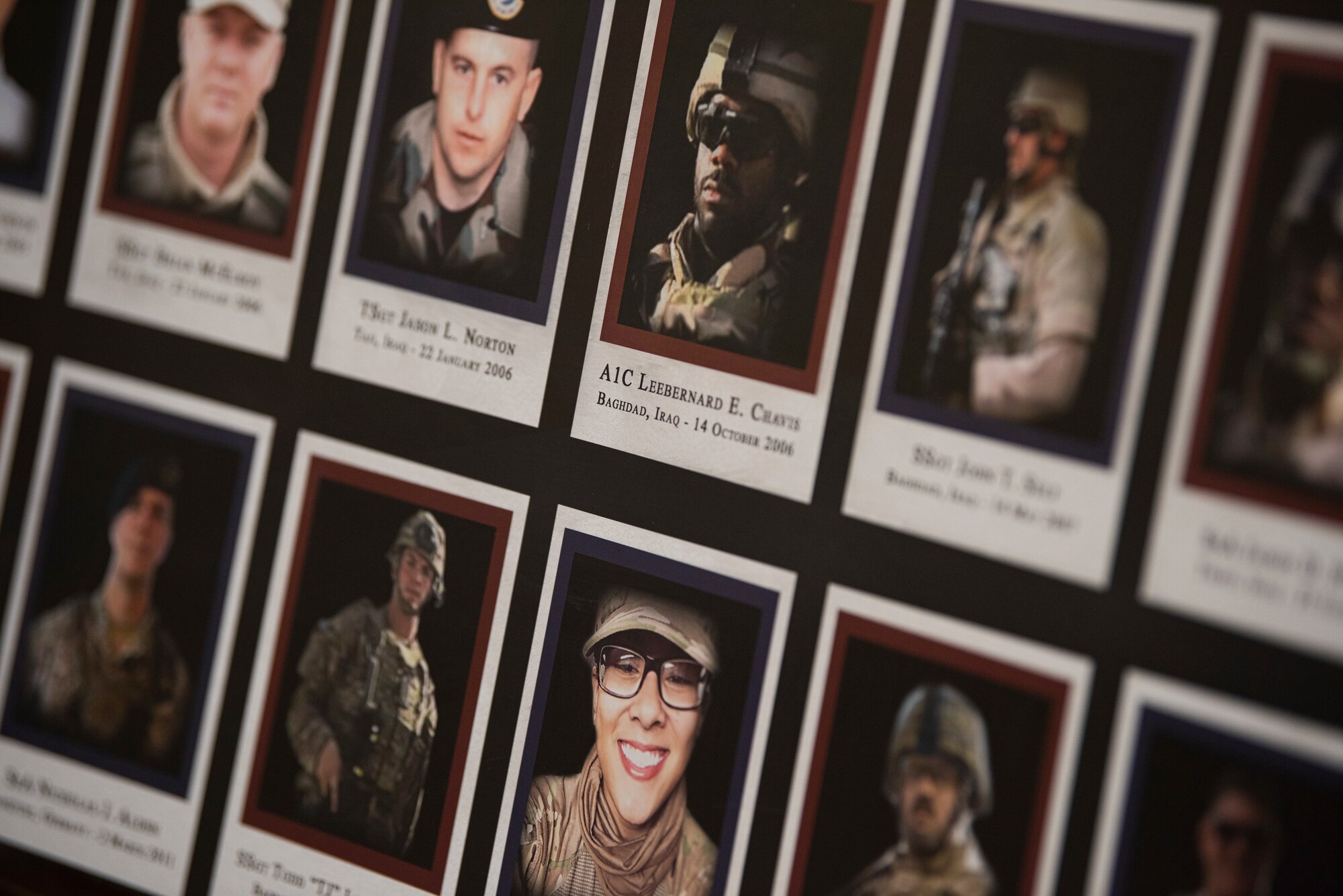 A National Police Week memorial is displayed in the Base Exchange in commemoration of National Police Week May 11, 2020, at Vandenberg Air Force Base, Calif. For over 60 years, National Police Week has brought people across the nation together to appreciate those who put their lives on the line to keep the nation safe. (U.S. Air Force photo by Senior Airman Hanah Abercrombie)