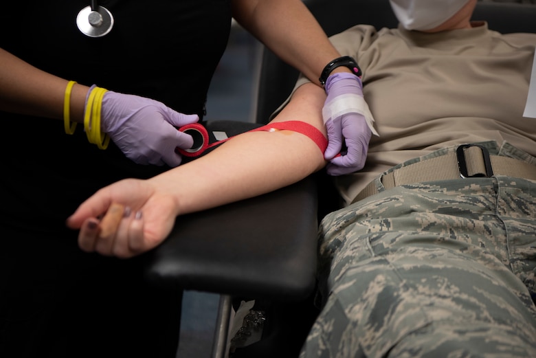 Taping off arm