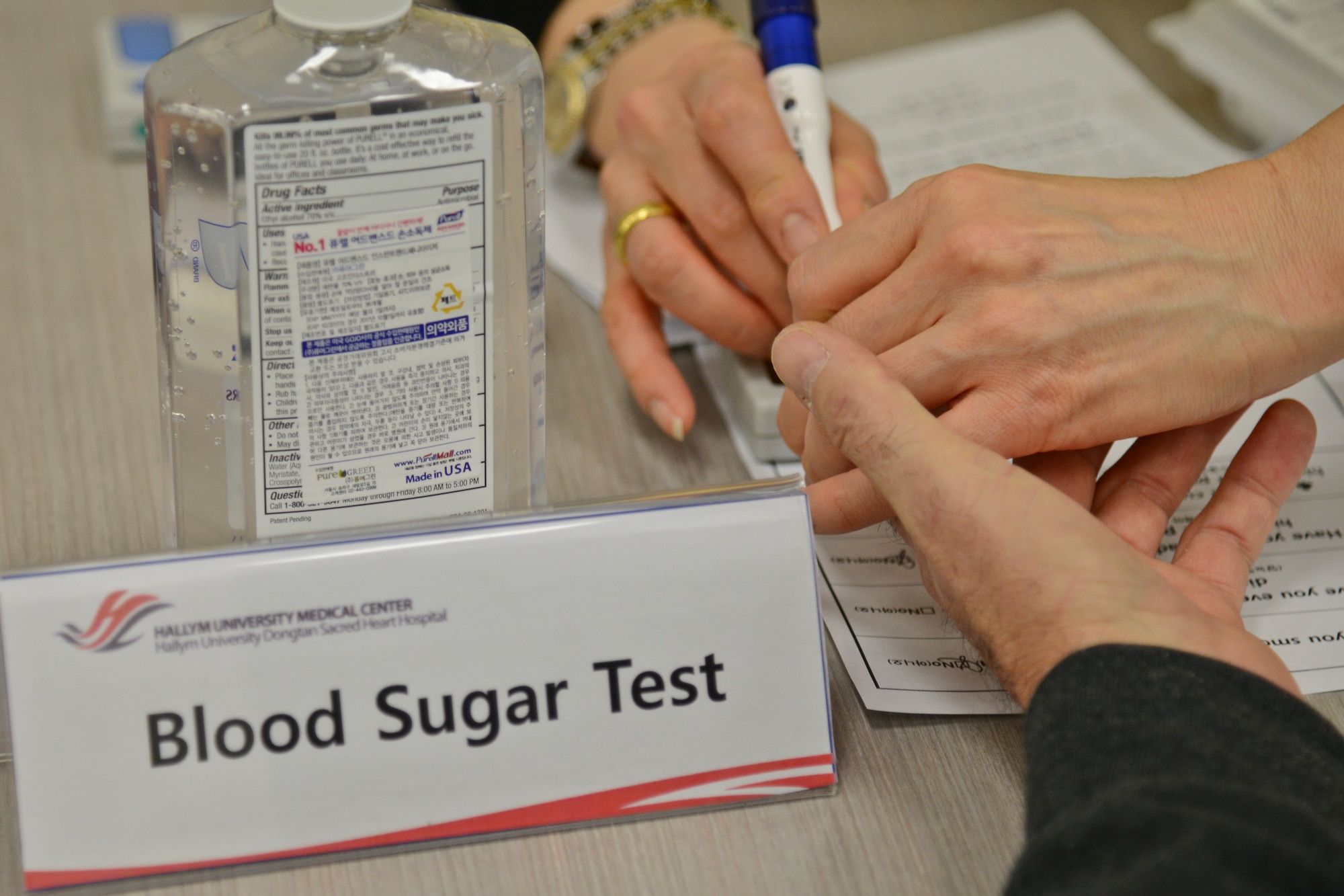 blood sugar test photo