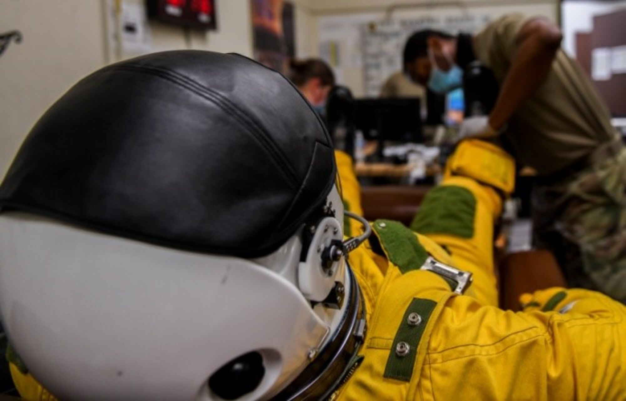 For the first time in Air Force history and the 9th Reconnaissance Wing, reservist Maj. Jeffrey Anderson, 99th Reconnaissance Squadron pilot, qualified to fly the U-2 Dragon Lady.