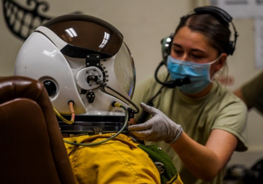 For the first time in Air Force history and the 9th Reconnaissance Wing, reservist Maj. Jeffrey Anderson, 99th Reconnaissance Squadron pilot, qualified to fly the U-2 Dragon Lady.