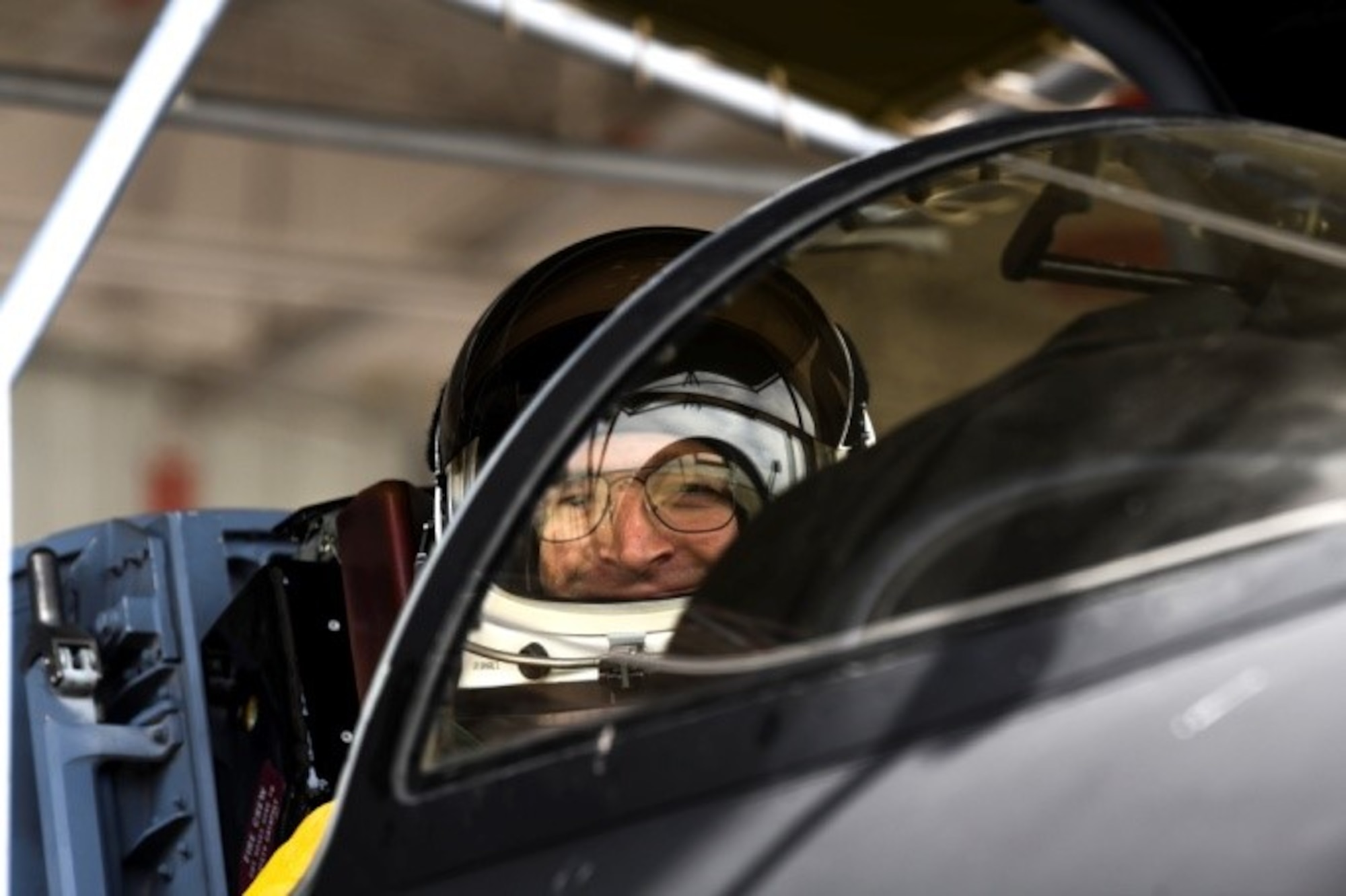 For the first time in Air Force history and the 9th Reconnaissance Wing, reservist Maj. Jeffrey Anderson, 99th Reconnaissance Squadron pilot, qualified to fly the U-2 Dragon Lady.