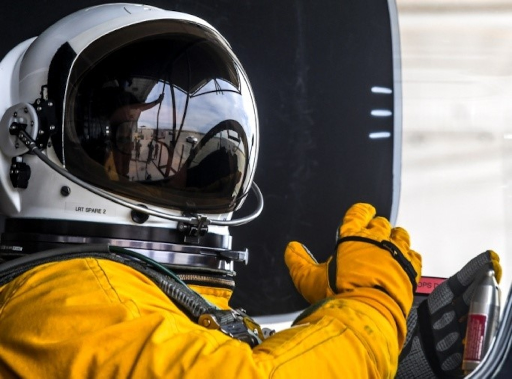 For the first time in Air Force history and the 9th Reconnaissance Wing, reservist Maj. Jeffrey Anderson, 99th Reconnaissance Squadron pilot, qualified to fly the U-2 Dragon Lady.