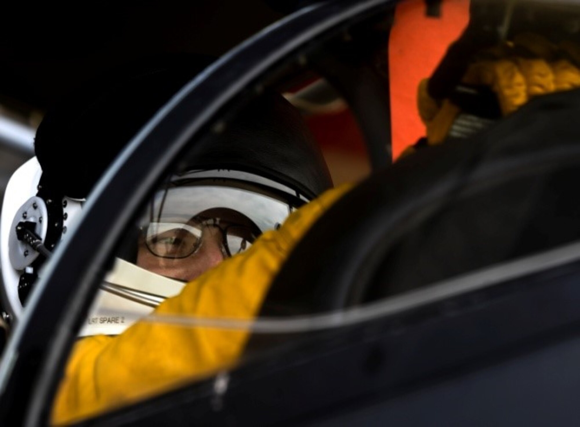 For the first time in Air Force history and the 9th Reconnaissance Wing, reservist Maj. Jeffrey Anderson, 99th Reconnaissance Squadron pilot, qualified to fly the U-2 Dragon Lady.