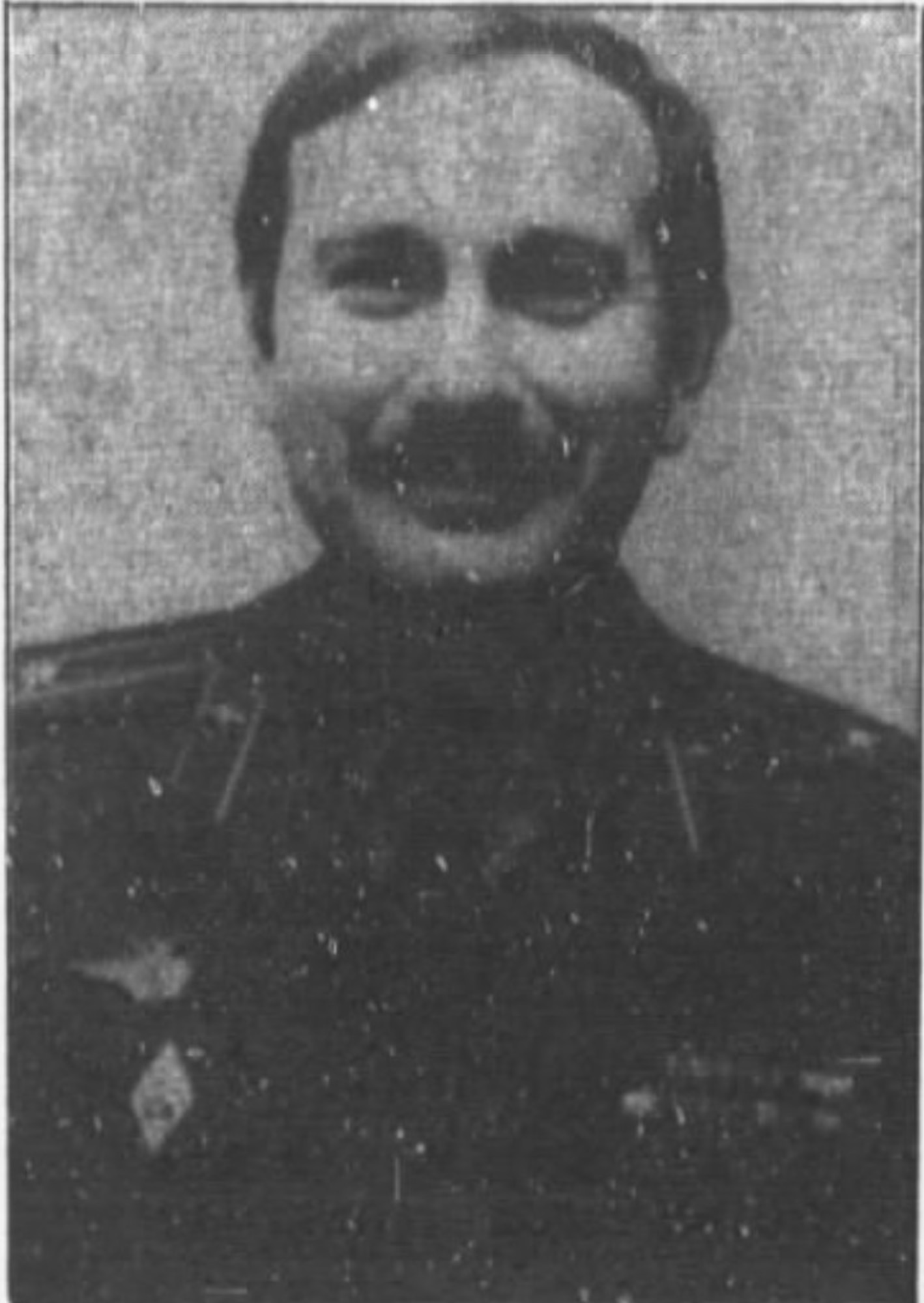 Colonel Vladimir Izmaylov served two tours of duty in the U.S. and is pictured in his Soviet Air Force uniform. (The Chicago Tribune)