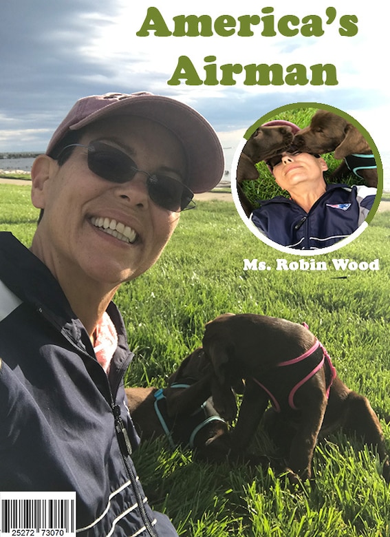 This week's America's Airman is Mrs. Robin Wood.