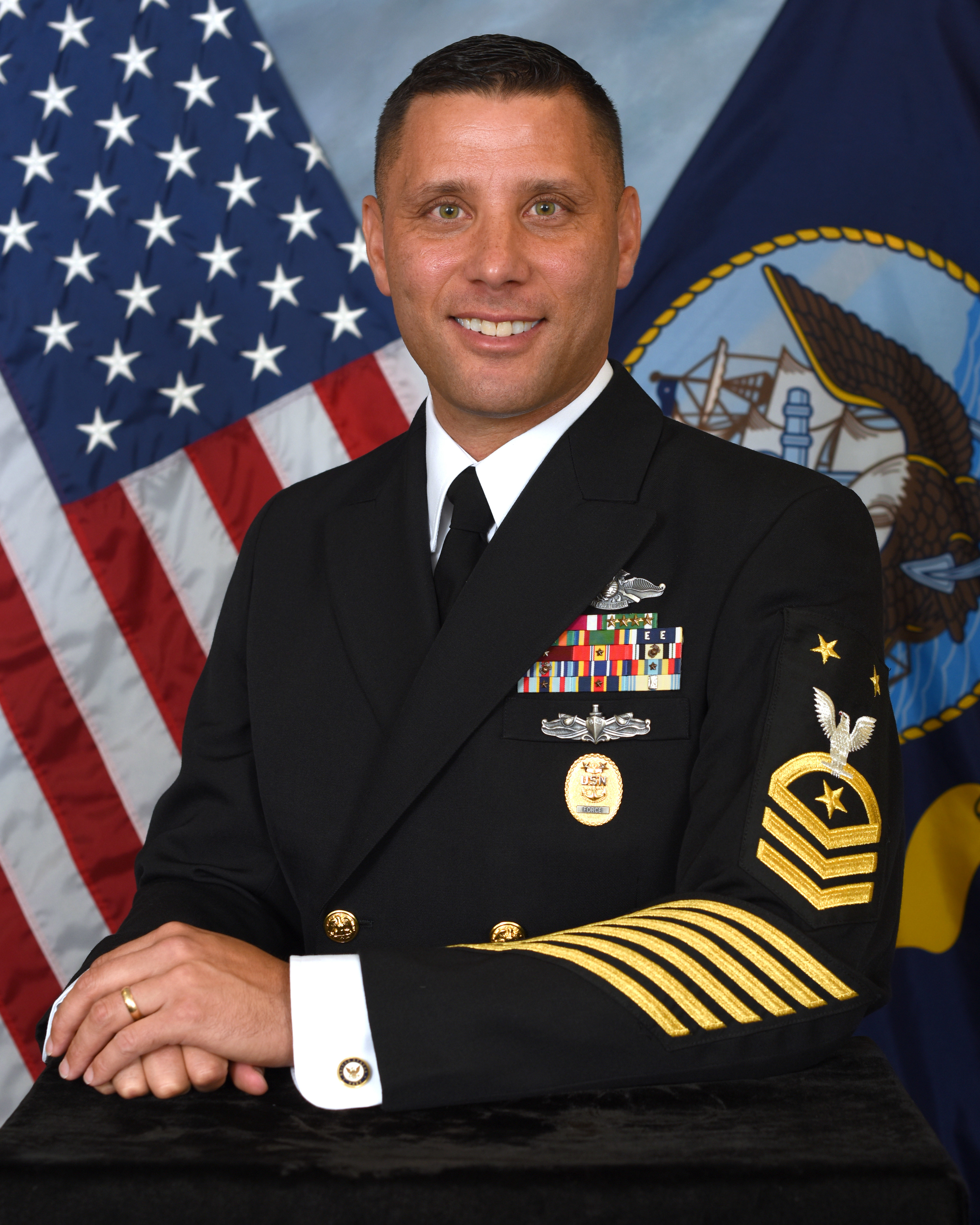Force Master Chief Petty Officer (FMF/SW) Chris Kotz