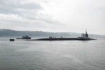 The gold crew of the Ohio-class ballistic-missile submarine USS Maine (SSBN 741) officially returned the boat to strategic service, when they recently deployed on their first patrol in more than three years. Maine's three-year break in service involved an engineered refueling overhaul, estimated to extend the life of the ship by 20 years.