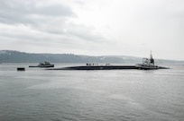 The gold crew of the Ohio-class ballistic-missile submarine USS Maine (SSBN 741) officially returned the boat to strategic service, when they recently deployed on their first patrol in more than three years. Maine's three-year break in service involved an engineered refueling overhaul, estimated to extend the life of the ship by 20 years.