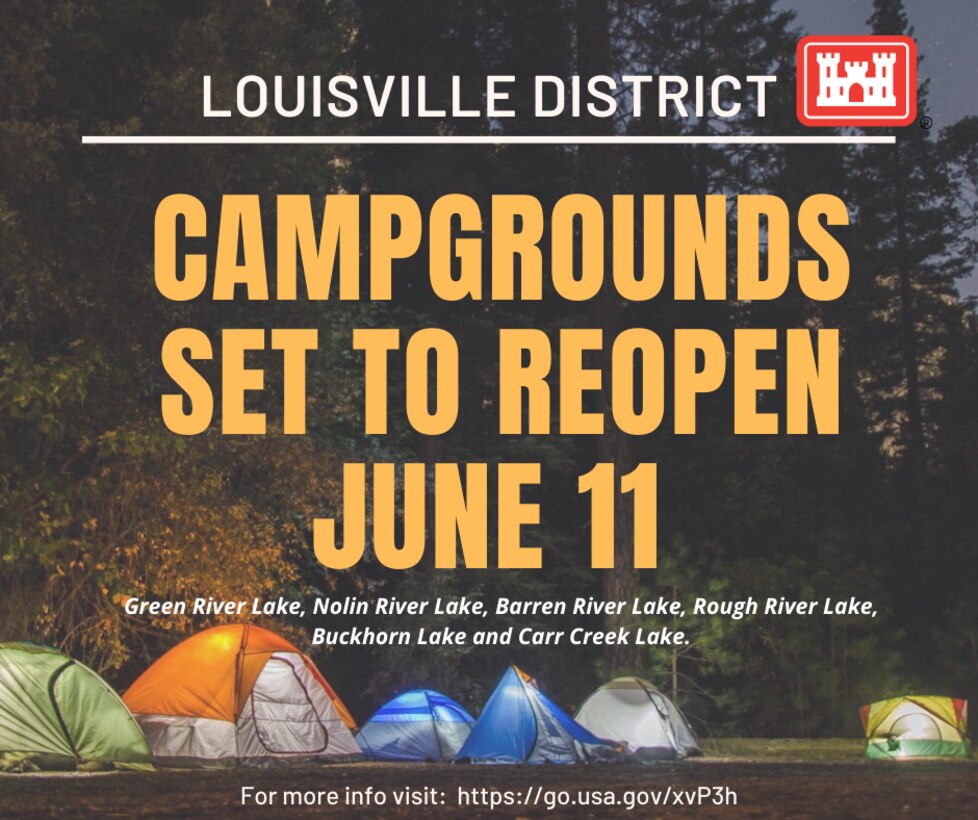 Campgrounds set to reopen June 11
