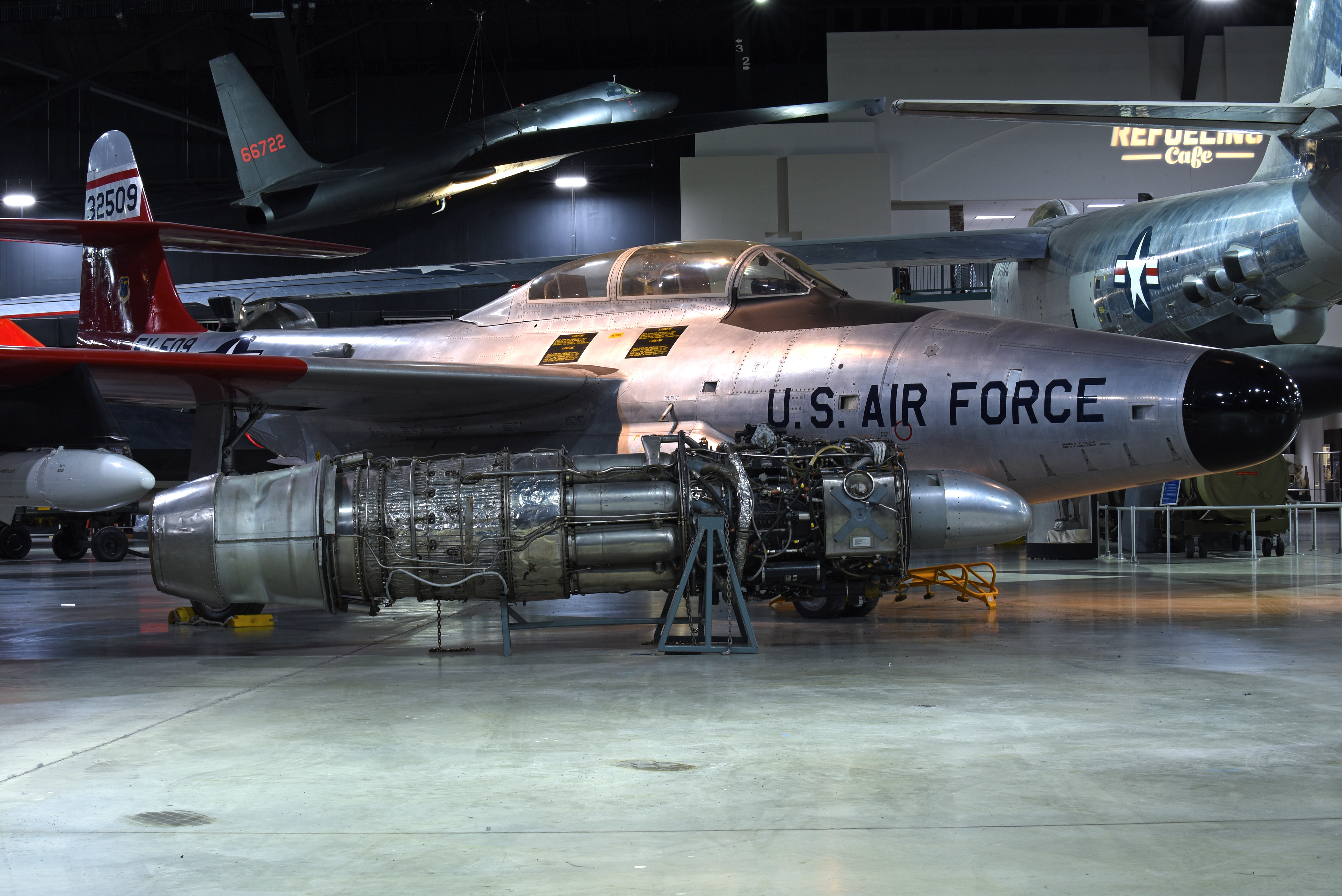 Allison J35 A 35a Turbojet National Museum Of The United States Air Force Display