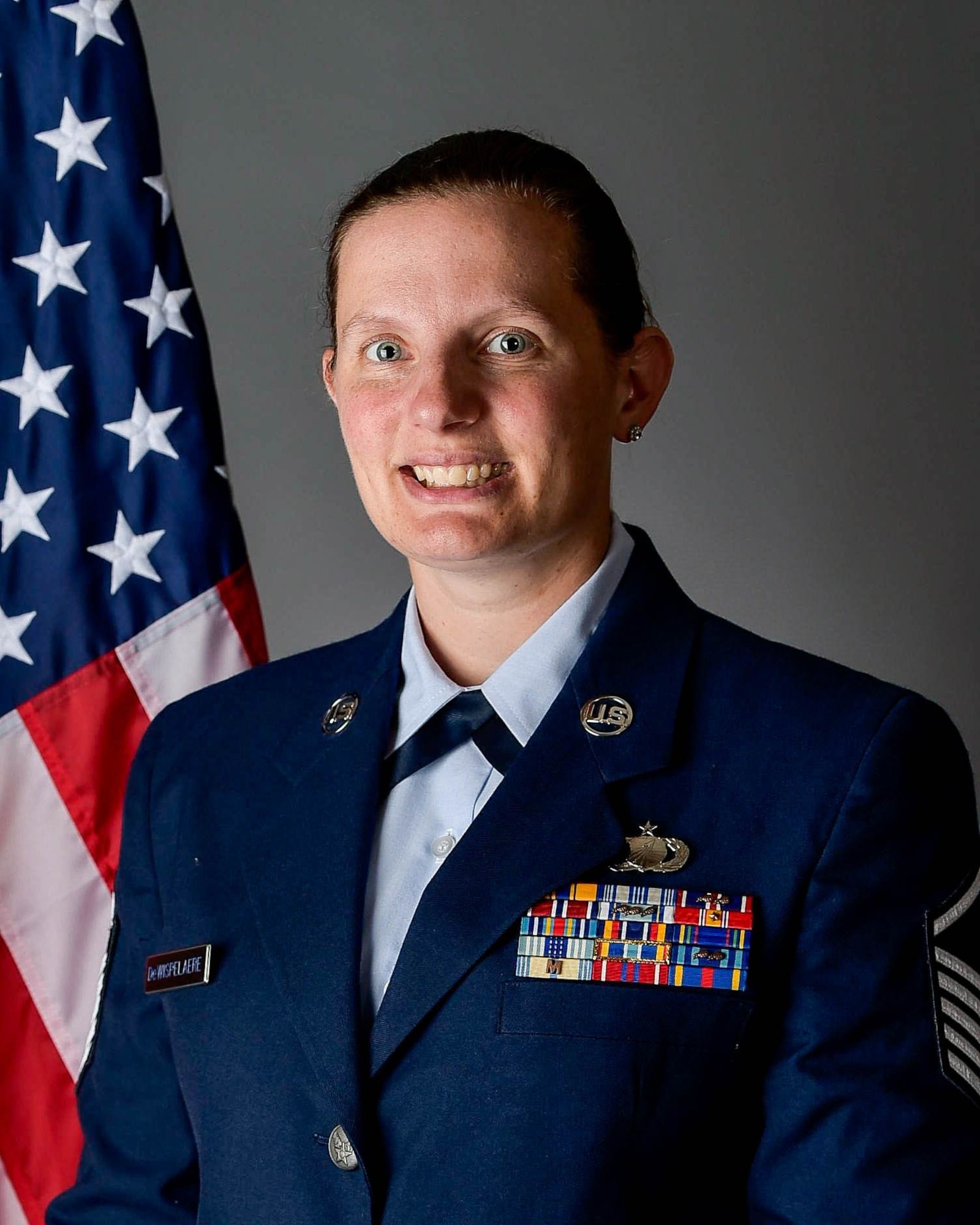 MSgt Jennifer DeWispelaere Official Photo