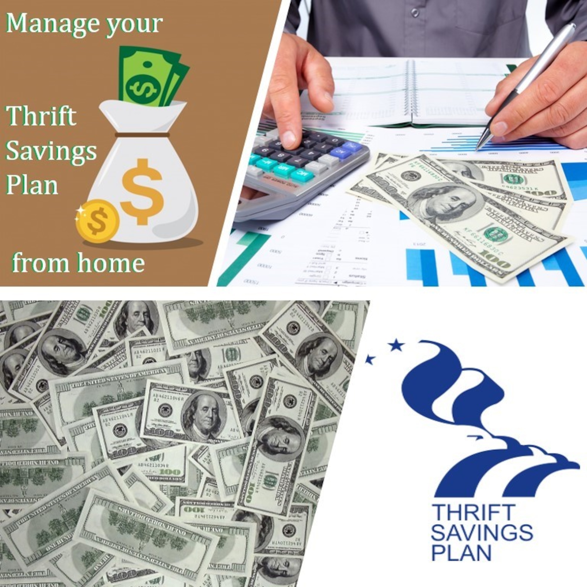 The Federal Retirement Thrift Savings Board has made temporary updates to the program guidelines, including required minimum distributions, loan applications and withdrawal options. (U.S. Air Force graphic by Lance Beebe)