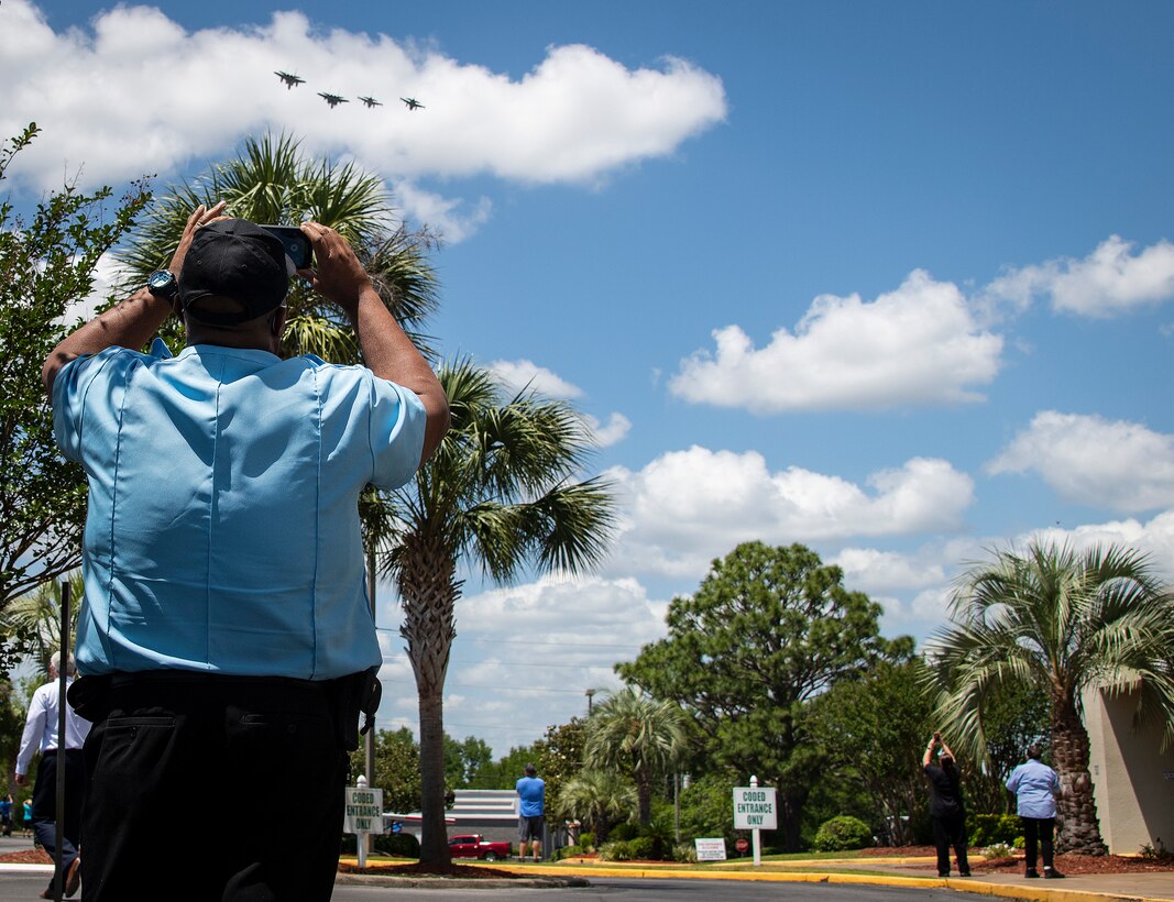 96th Test Wing flyover
