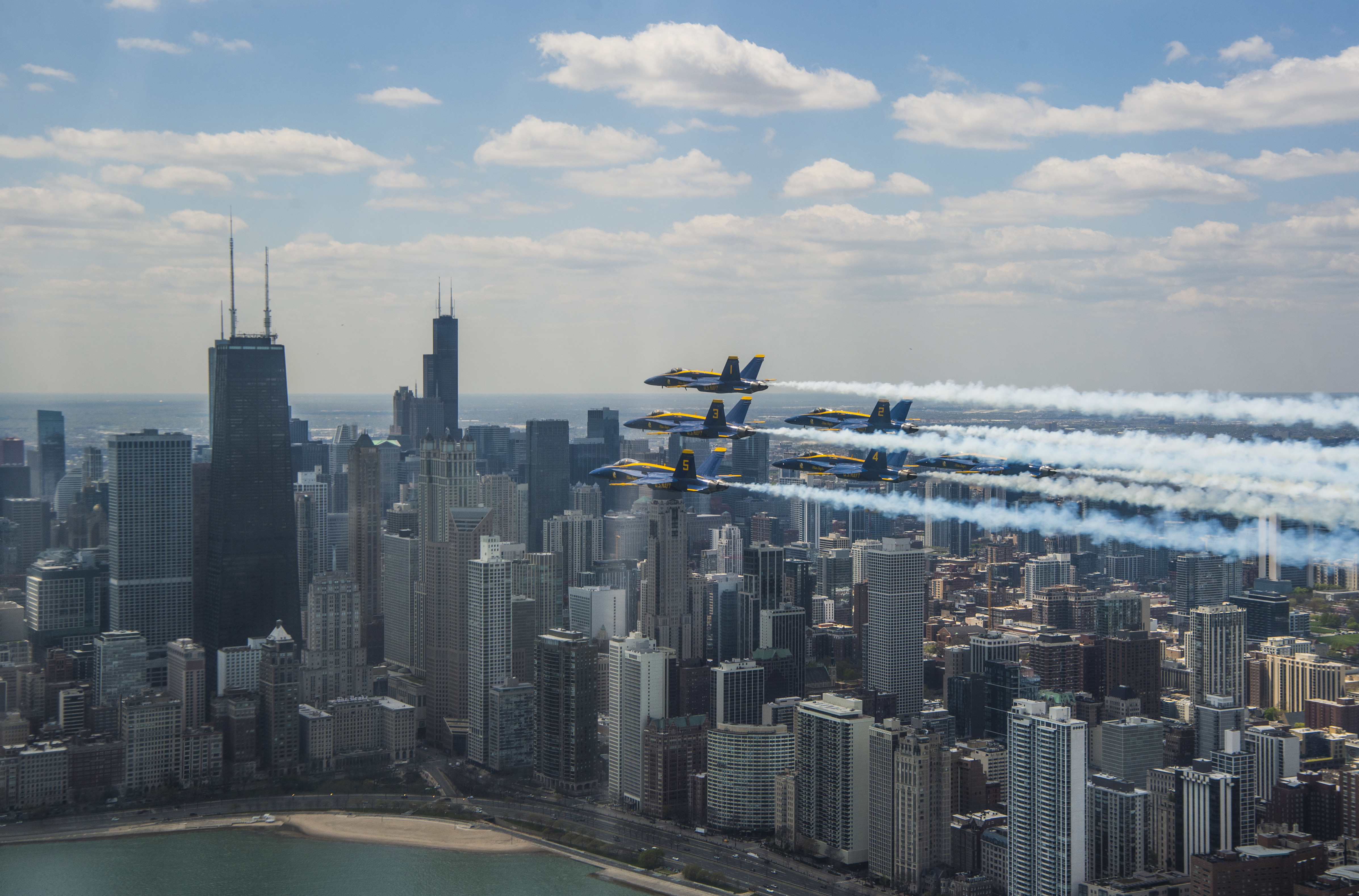 Blue Angels Flyover