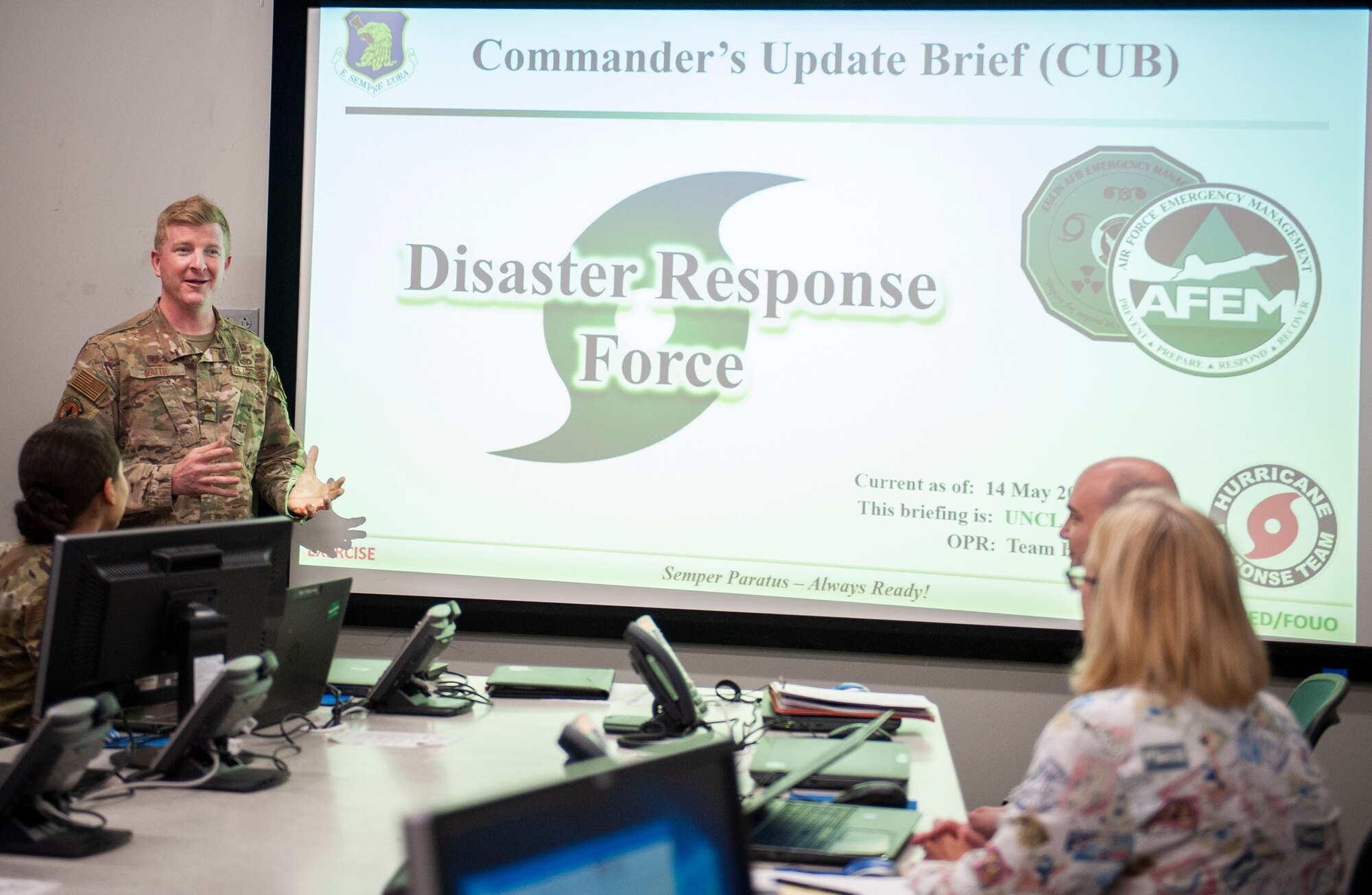Eglin exercises hurricane ops under COVID-19 guidelines