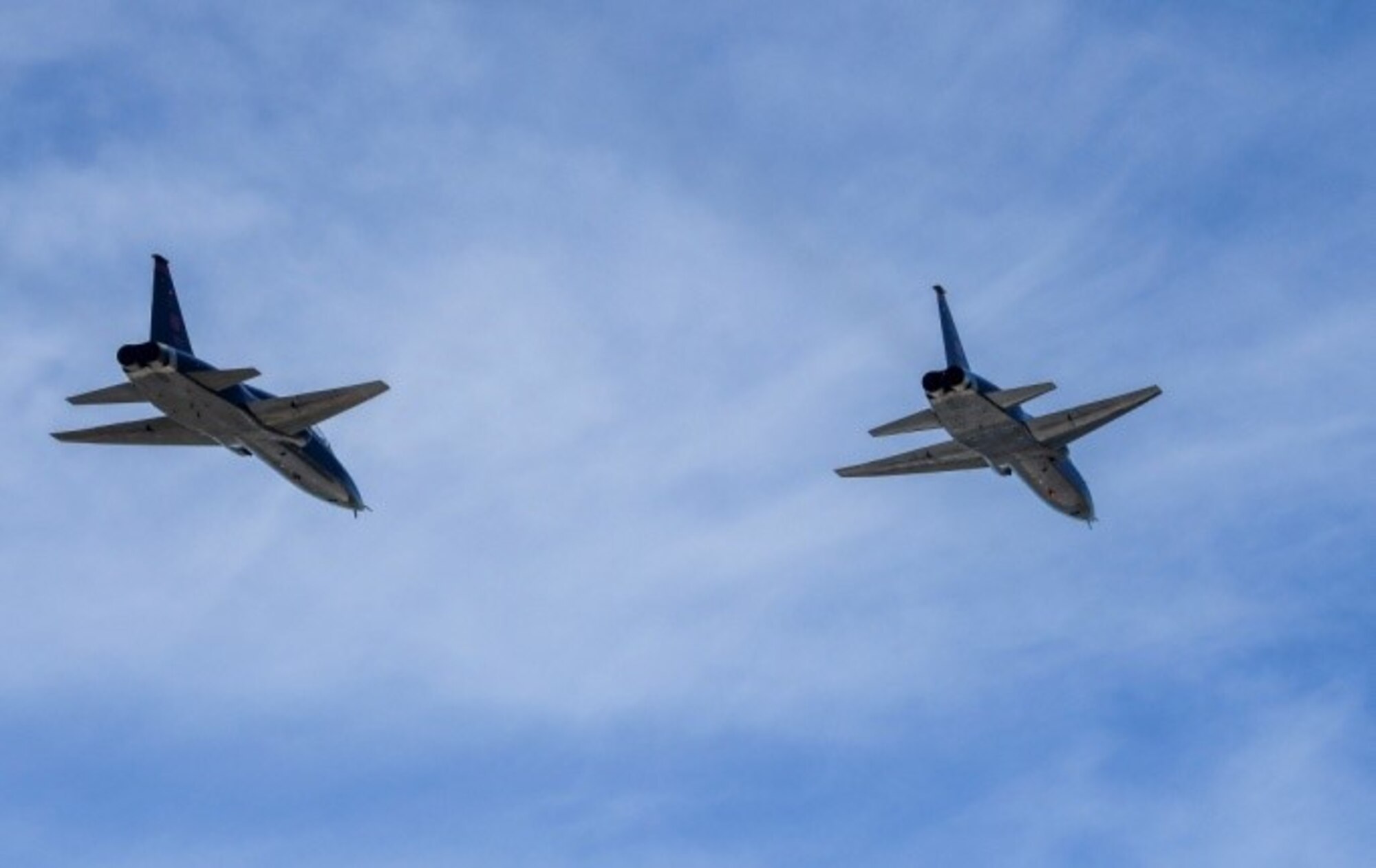 Pilots take to the sky in T-38 Talons in part of Beale's contribution to the Air Force Salutes campaign as a sign of support to healthcare professionals, first responders, and essential personnel who risk their lives every day during the COVID-19 pandemic as well as those staying at home to "flatten the curve" of the virus.