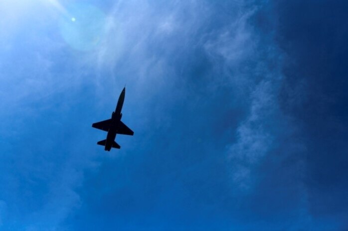 Pilots take to the sky in T-38 Talons in part of Beale's contribution to the Air Force Salutes campaign as a sign of support to healthcare professionals, first responders, and essential personnel who risk their lives every day during the COVID-19 pandemic as well as those staying at home to "flatten the curve" of the virus.