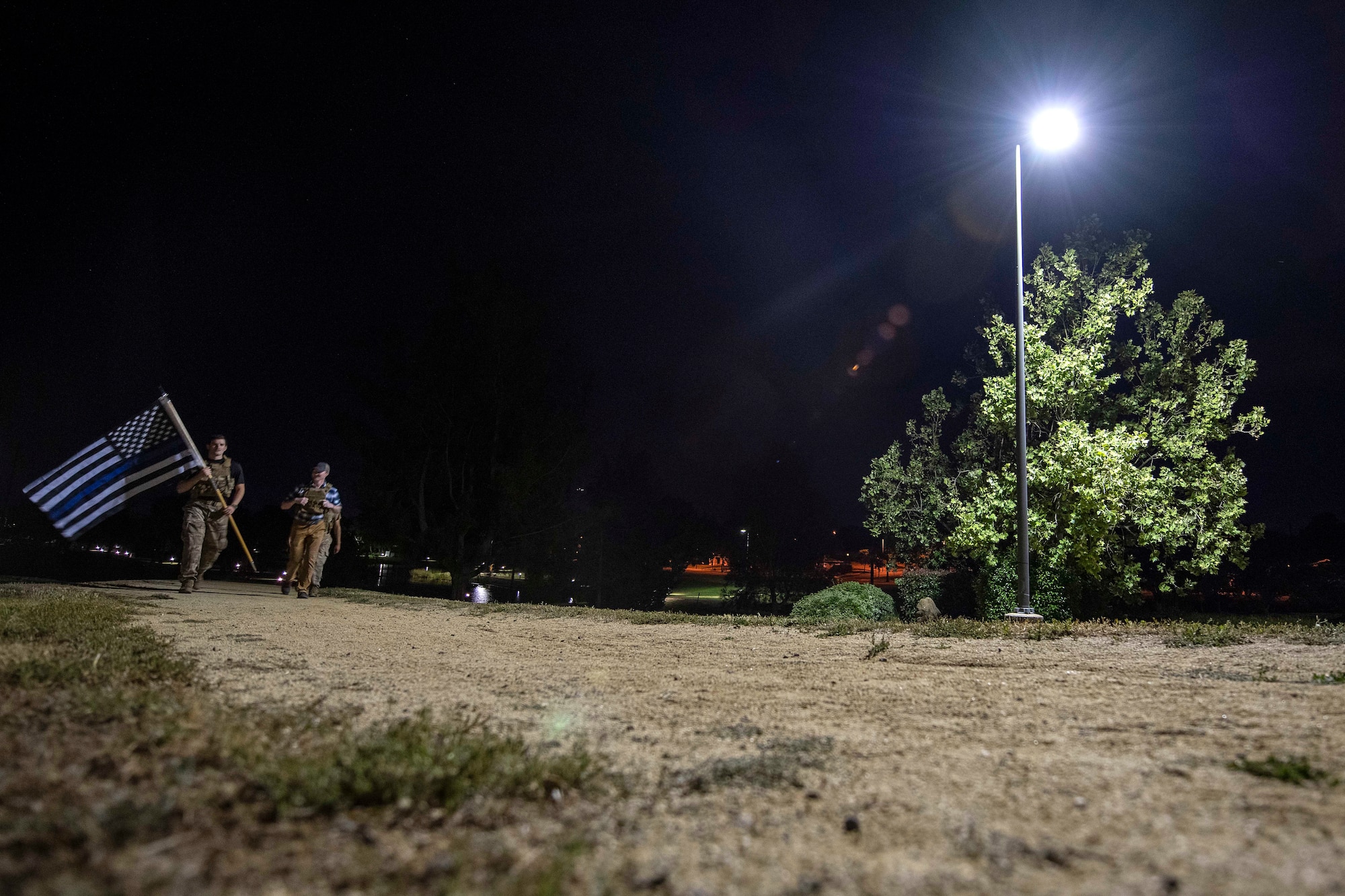 Travis defenders honor their fallen during 24-hour memorial ruck