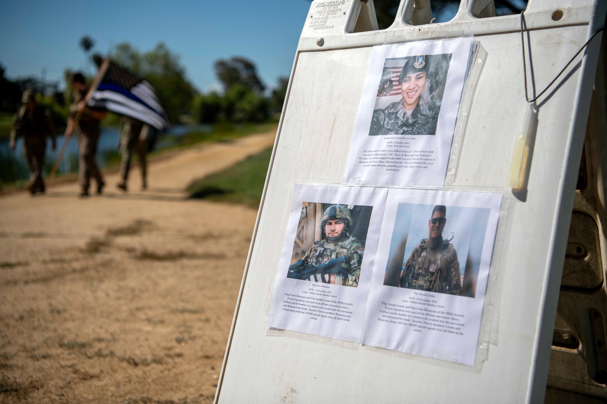 Travis defenders honor their fallen during 24-hour memorial ruck