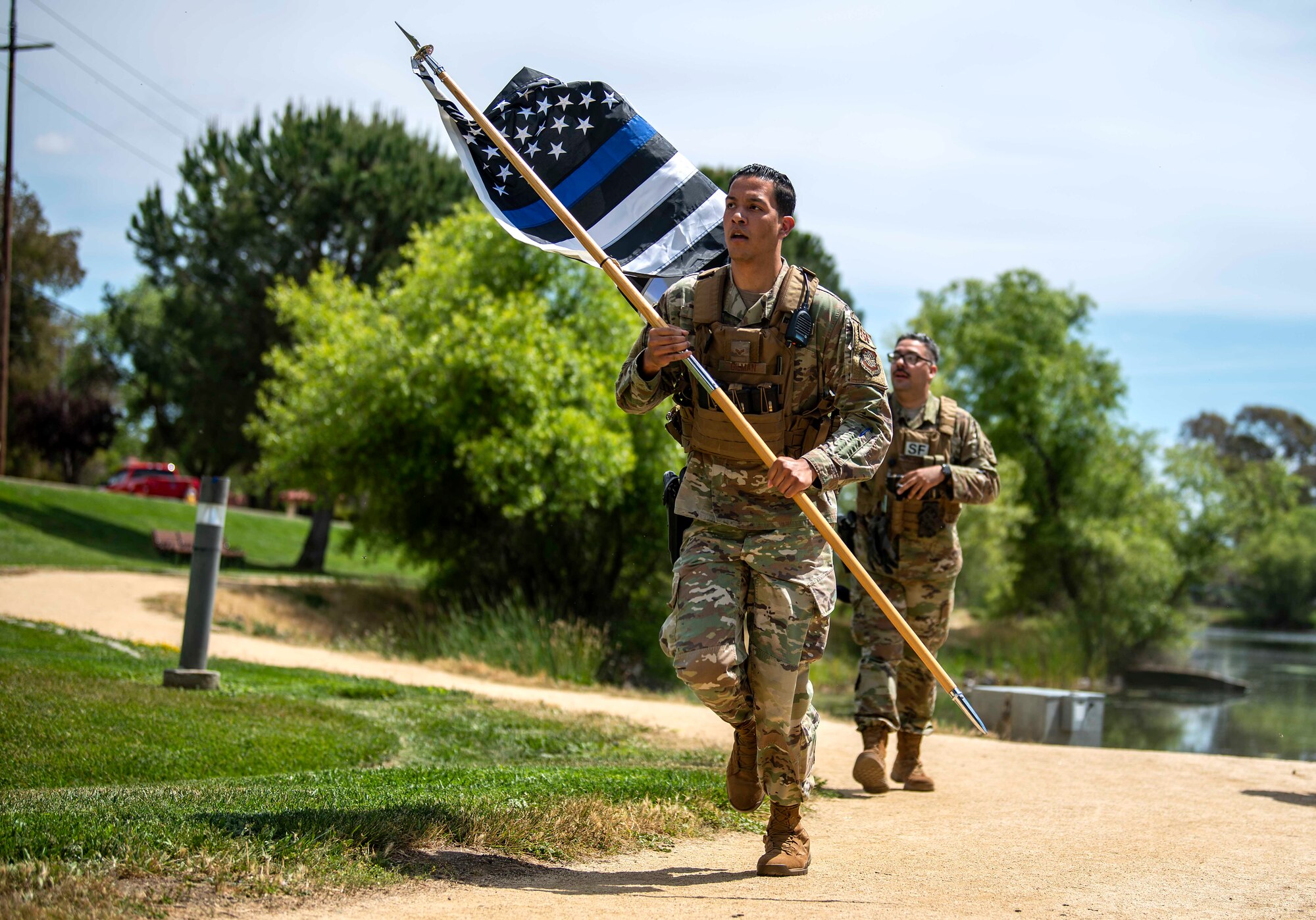 Travis defenders honor their fallen during 24-hour memorial ruck