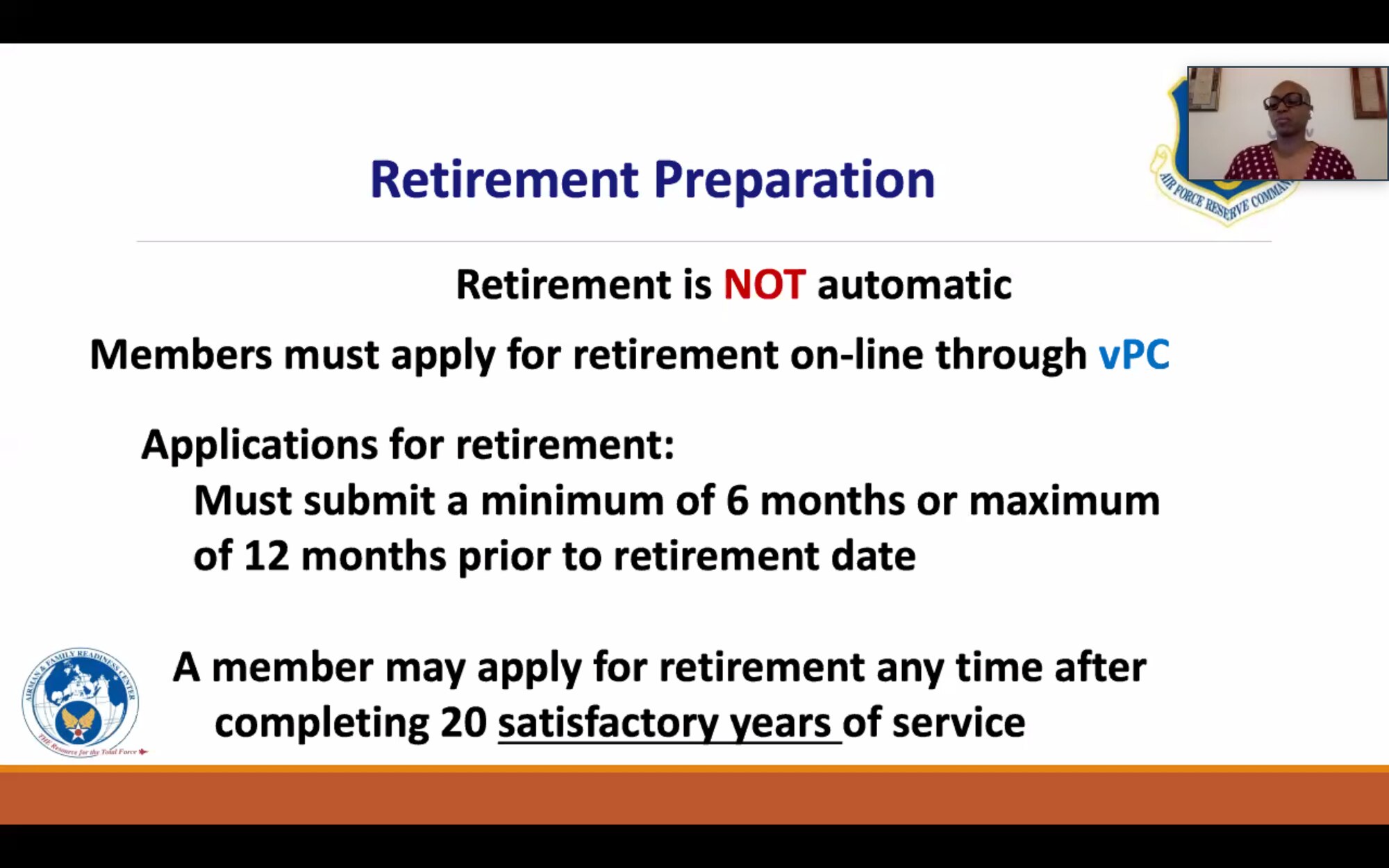 Retirement Preparation