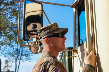 Fueling Defender Europe 20-plus: Bartonville Army Reserve Soldiers delivering fuel and supplies in Poland