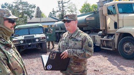 Fueling Defender Europe 20-plus: Bartonville Army Reserve Soldiers delivering fuel and supplies in Poland