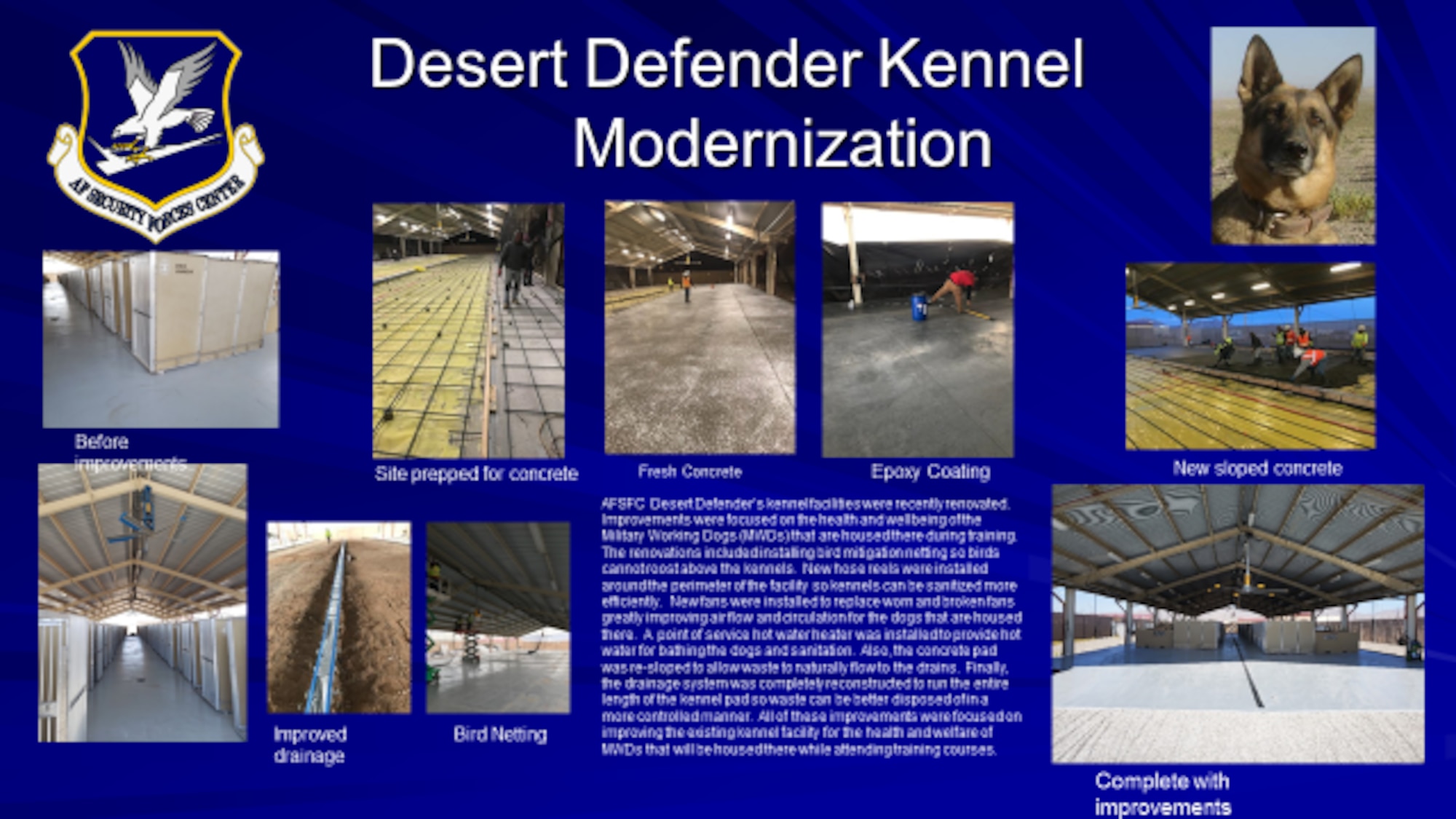 MWD Kennel Modernization