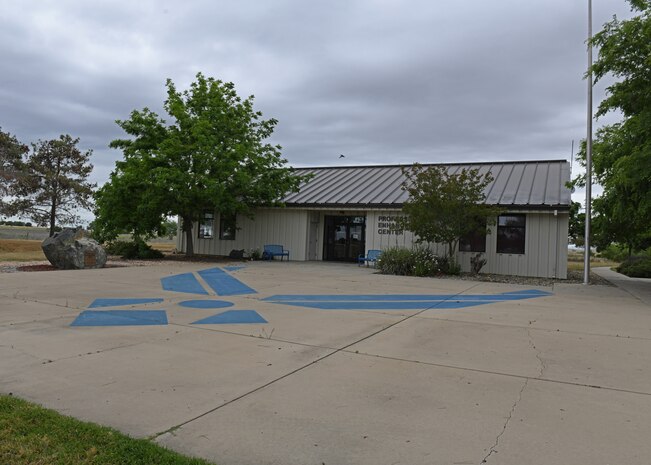 The Professional Enhancement Center was the facility where the First Term Airmen Course was held before it went virtual. The course provides Airmen the tools they need to make a smooth transition from a training environment to the operational Air Force. (U.S. Air Force photo by Airman 1st Class Luis A. Ruiz-Vazquez)