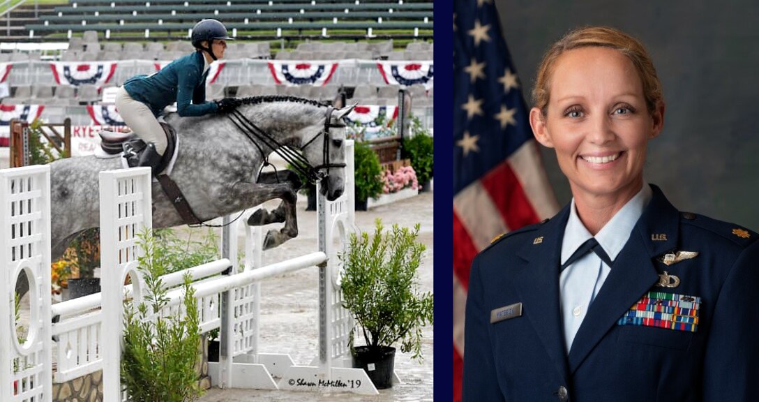 Photo of Maj. Andrea D. Matesick, Air Force 2019 Female Athlete of the Year.