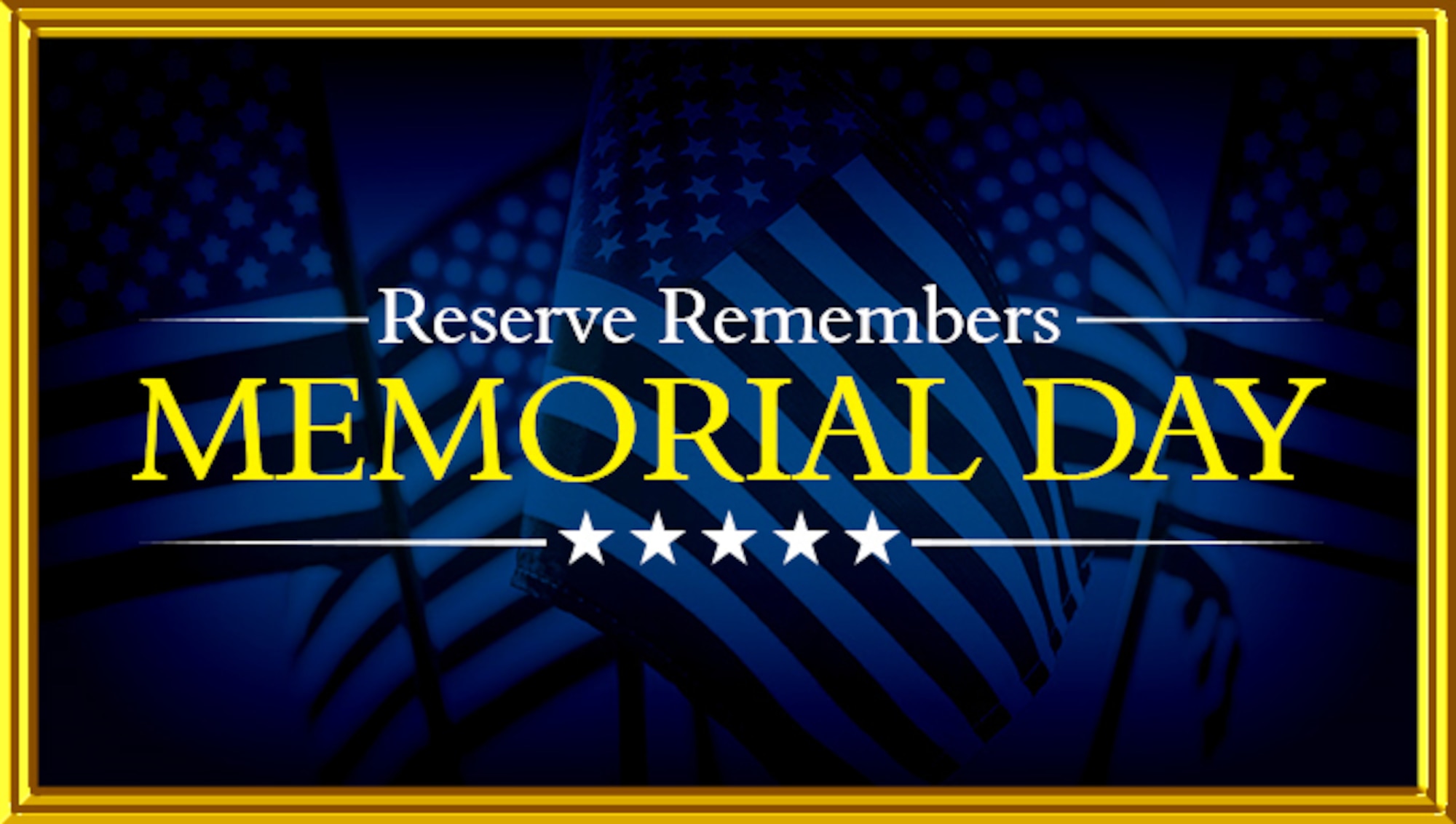 Graphic honors Air Reserve members for Memorial Day