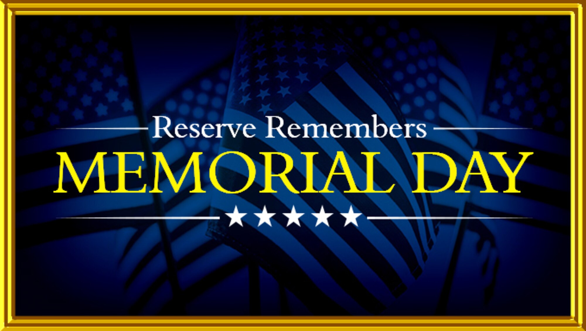Graphic honors Air Reserve members for Memorial Day