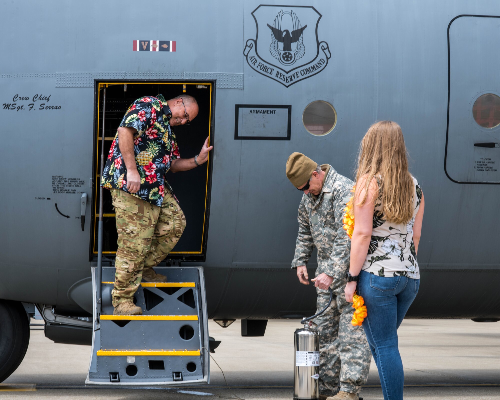 Senior Master Sgt. Vince Bartlomain finished his more than 30 year U.S. Air Force Reserve career with a total of 12,303.7 flying hours which few C-130 aircrew members can say they have reached.