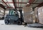 Senior Airman Peter Zuniga, 151st Logistics Readiness Squadron Aerial Port, operates a forklift while loading aircraft pallets of donated goods in preparation for airlift to the nation of Ecuador, April 9, 2020 at Roland R. Wright Air National Guard Base, Utah
