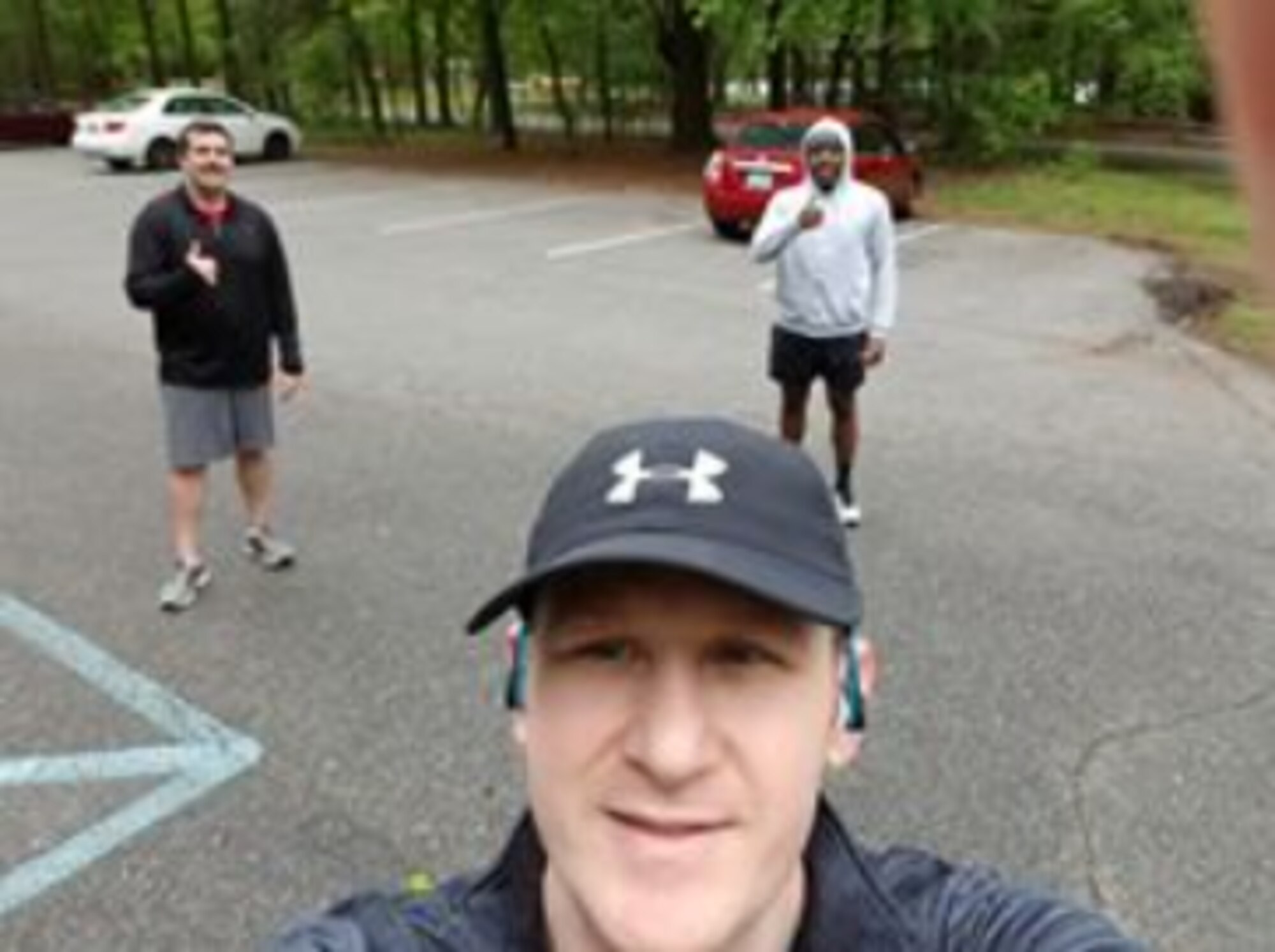 "Just finished a 5K with Capt Donovan and Capt Paden in remembrance of the heroes we lost on this day including our very own, Maj Ransom,” said Jared Ward, in a post to the 83rd Network Operations Squadron Facebook page. The 83rd Network Operations Squadron at Joint Base Langley-Eustis, Virginia, has a conference room dedicated to the memory of U.S. Air Force Major Charles Ransom, flight commander of plans and operations, 83rd Network Operations Squadron, who gave his life during a deployment April 27, 2011. (Courtesy photo)