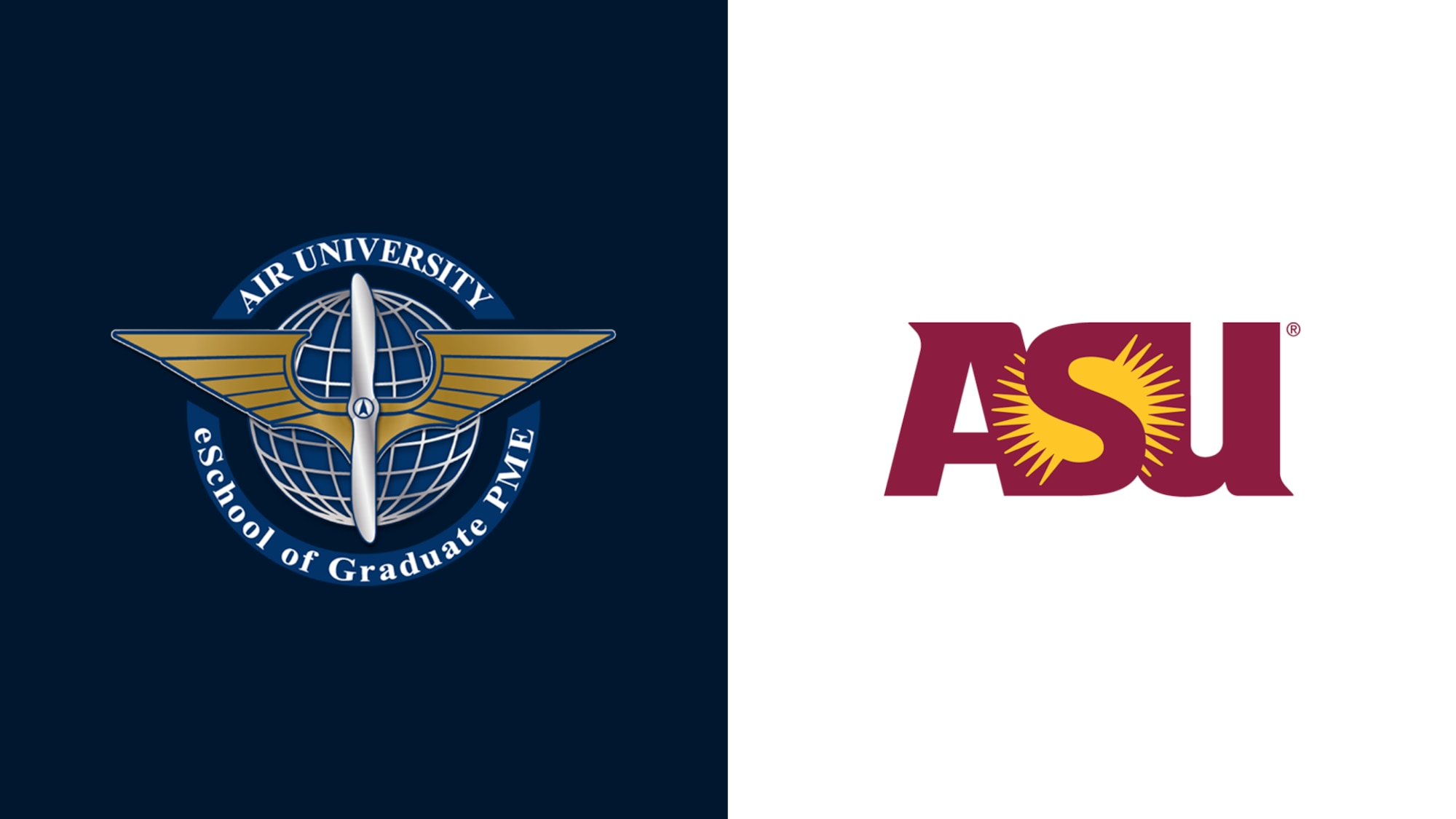 Air University partnered with Arizona State University, one of America’s leading public research universities with advanced learning and support systems, to transform the distance learning experience for Air Force officers and civilians worldwide. This is the first time a U.S. military service utilized a civilian university partner to enable the delivery of officer PME.