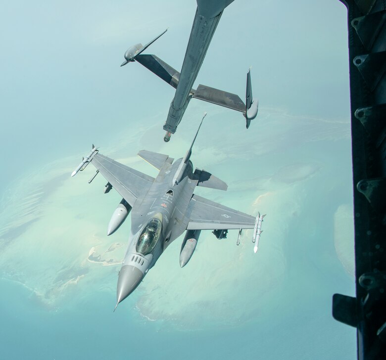 908 EARS refuels 3 airframes on single mission