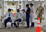 The Florida National Guard supports local authorities at the newest walk-up community-based testing sites in Miami-Dade and Broward counties. The FLNG is working closely with federal, state and local partners during the COVID-19 response.