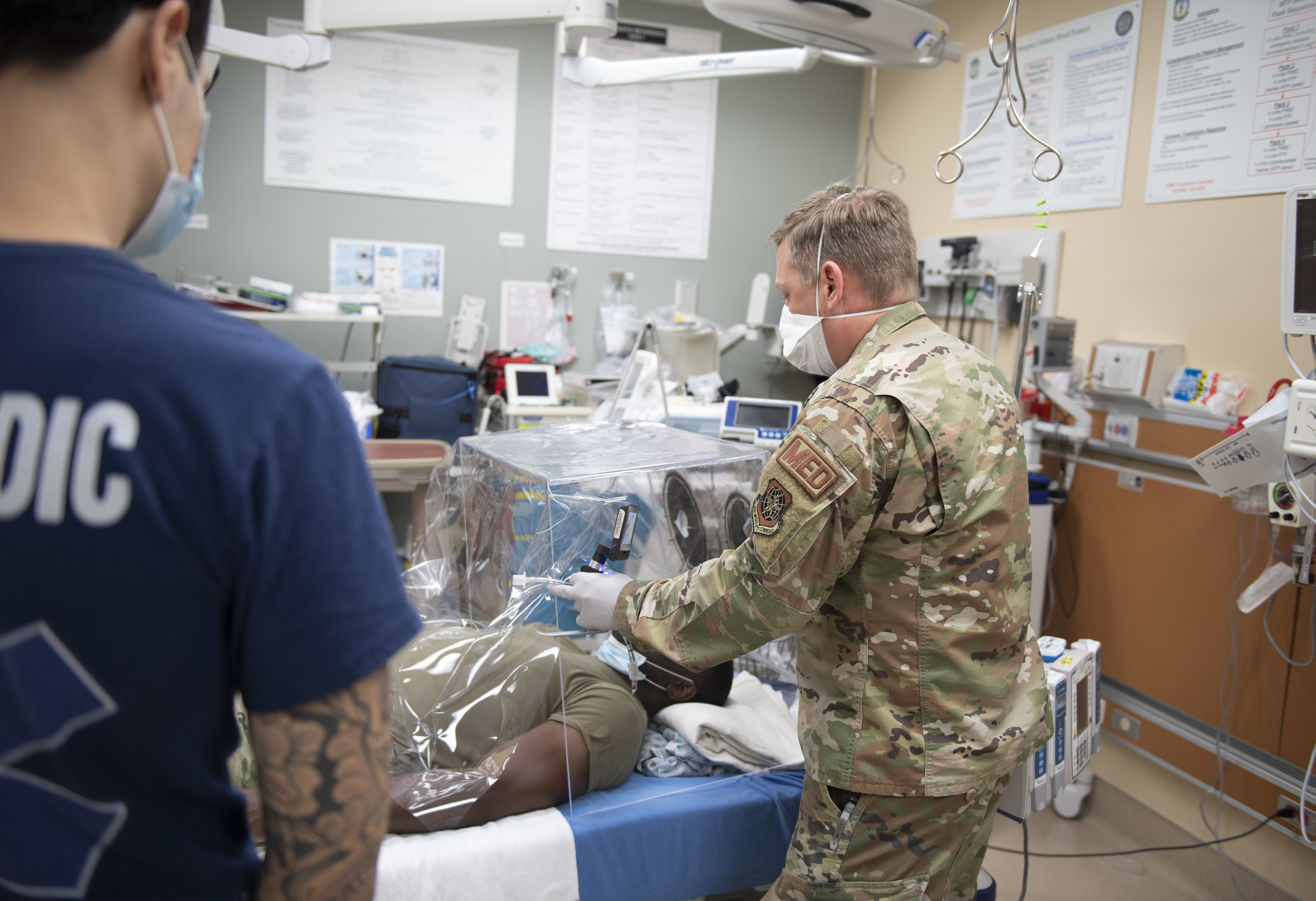 Innovation Keeps Frontline Medics Better Protected From Covid