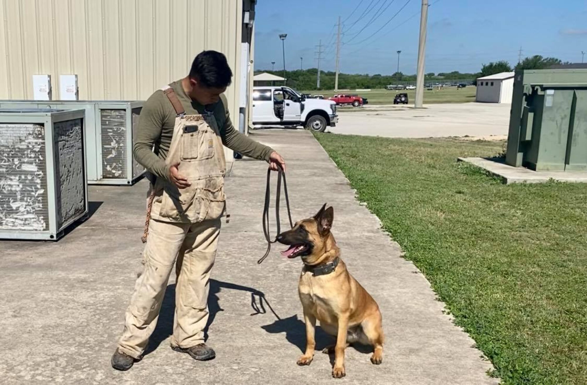 The 341st Training Squadron conducts all military working dog initial training as well as all MWD handlers courses for the Department of Defense right here at Joint Base San Antonio-Lackland, Texas. This elite team was able to share what they do with a class of 4th grade students from Buda Elementary School during a virtual canine demonstration, May 18, 2020.