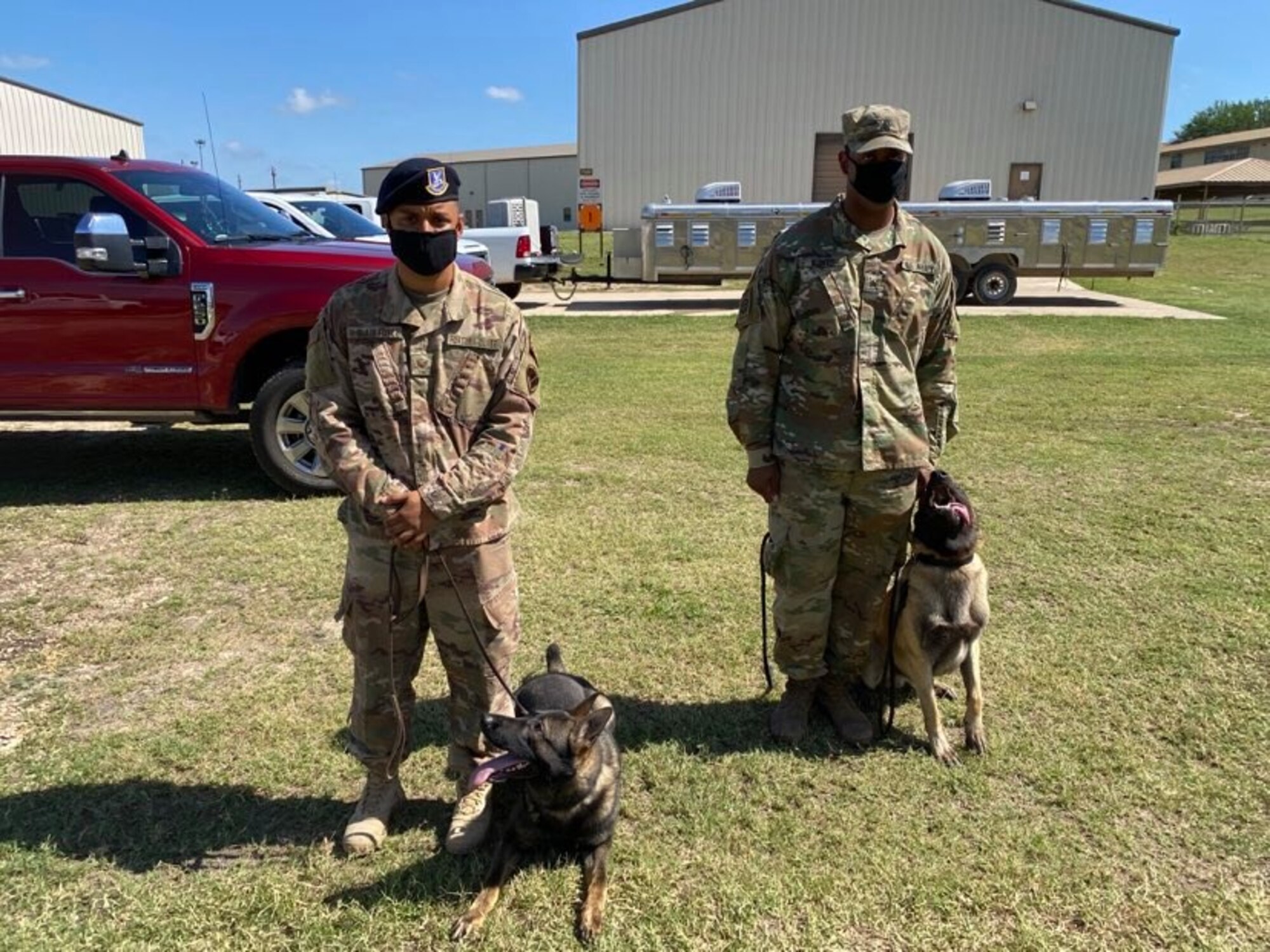 The 341st Training Squadron conducts all military working dog initial training as well as all MWD handlers courses for the Department of Defense right here at Joint Base San Antonio-Lackland, Texas. This elite team was able to share what they do with a class of 4th grade students from Buda Elementary School during a virtual canine demonstration, May 18, 2020.