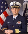 Portrait photograph of retired Coast Guard Rear Admiral Dale Gabel.