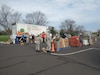 Pennsylvania Wing Civil Air Patrol members augmented points of distribution sites for food and essential supplies to households in Bucks County under the direction of the Pennsylvania Emergency Management Agency. The Pennsylvania National Guard and the Pennsylvania Wing, Civil Air Patrol together have delivered and distributed more than 800,000 meals. (photo courtesy of Pennsylvania Wing Civil Air Patrol)