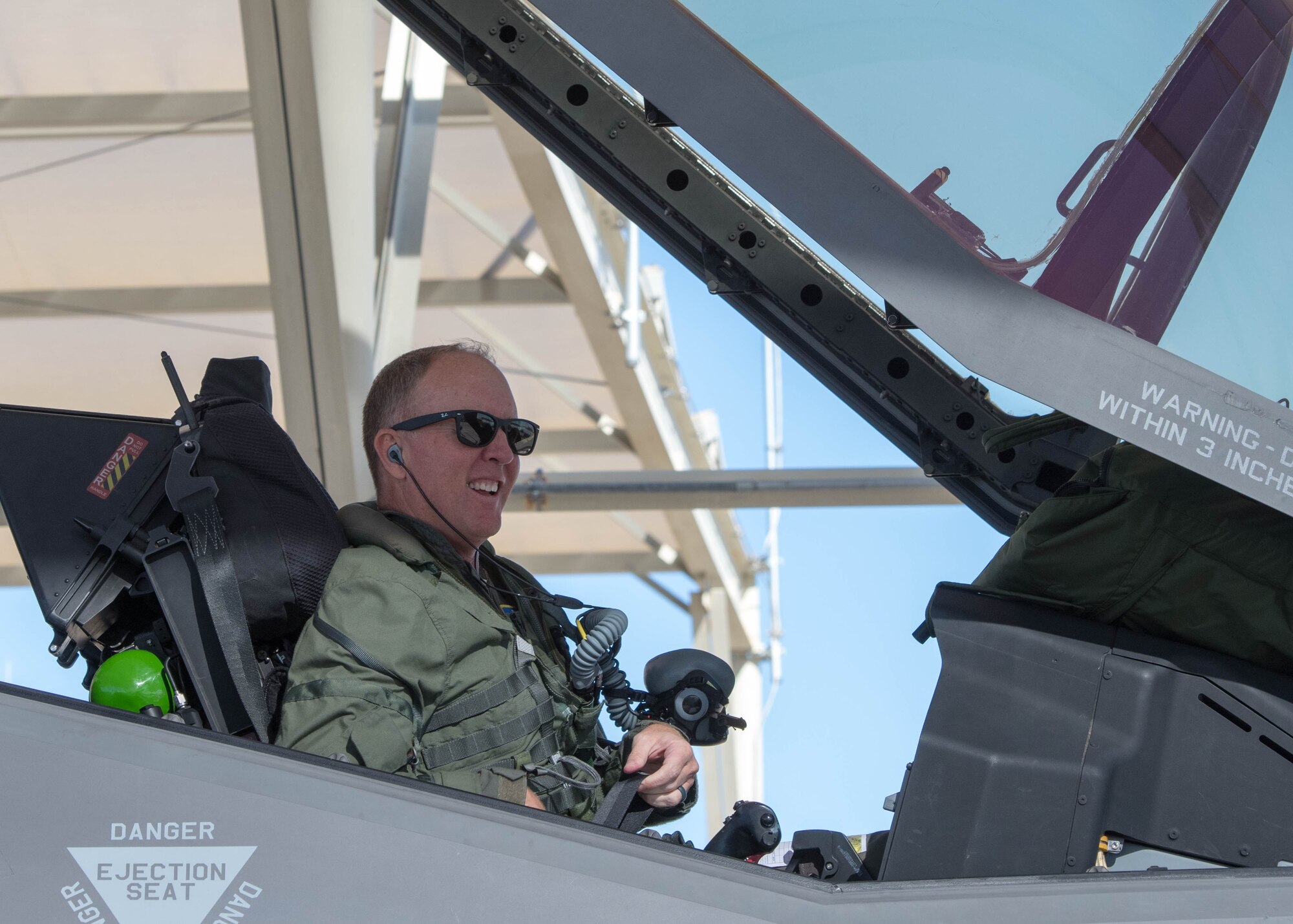 56th FW Commander takes final flight before retirement