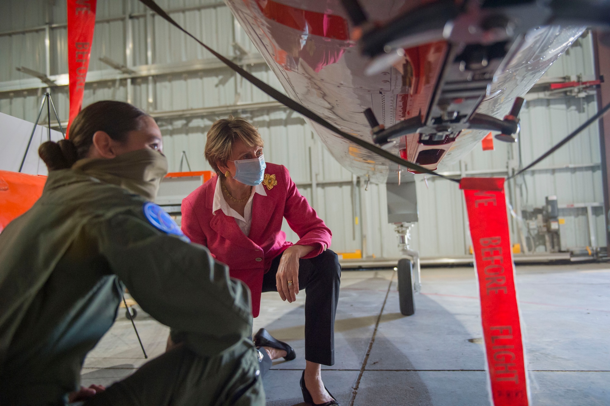 SECAF visits Holloman Air Force Base during COVID-19