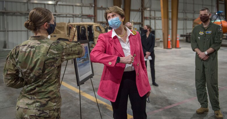 SECAF visits Holloman Air Force Base during COVID-19