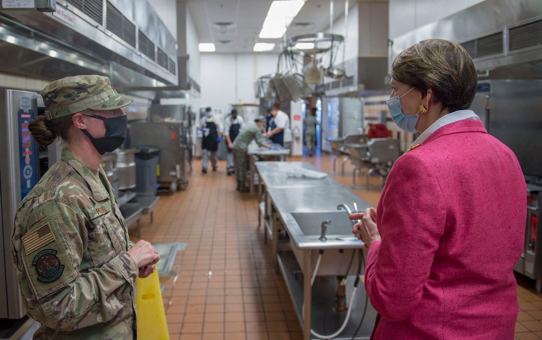 SECAF visits Holloman Air Force Base during COVID-19