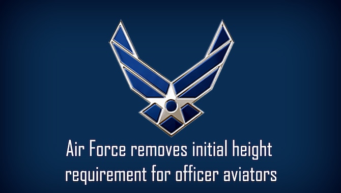 blue graphic with U.S. Air Force wings logo